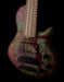 Mayones Cali4 17.5" Scale Bass Swamp Ash Body Buckeye Burl Top Natural Matt Finish with Case