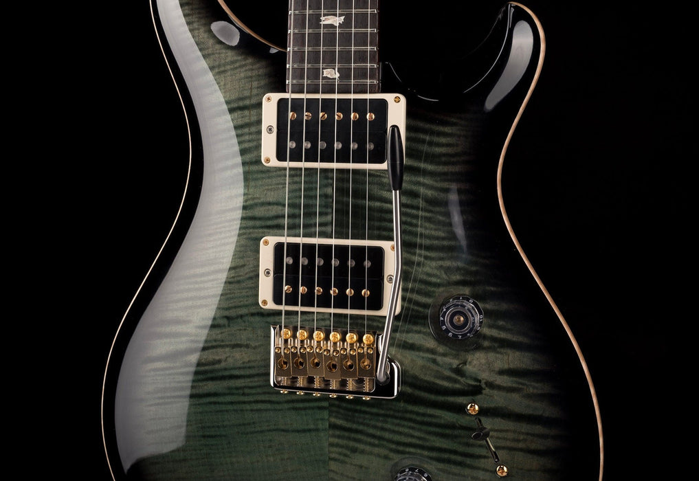 PRS Core Custom 24 Pattern Thin 10 Top Custom Color Trampas Green Smokeburst with Case