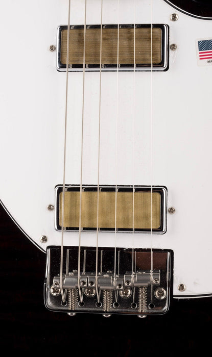 Used Harmony Limited Edition Silhouette Flame Maple Top Transparent Black with Mono Case