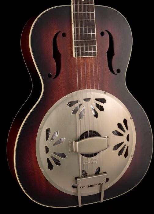 Used Gretsch G9241 Alligator Acoustic-Electric Resonator 2-Tone Sunburst with Case