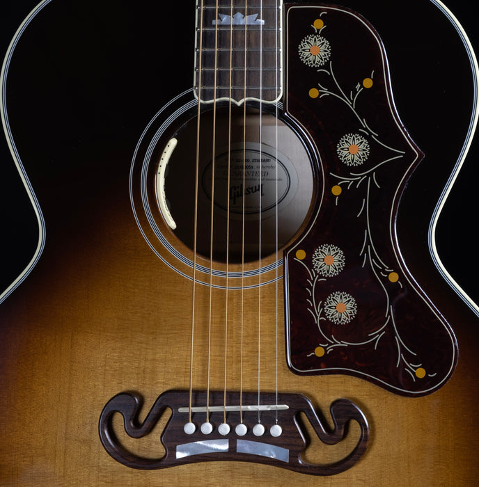 DISC - Gibson J-200 Standard Vintage Sunburst Acoustic Guitar With Case