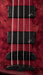 Mayones Comodous 4 String Bass Guitar Poplar Top Liquid Red Gloss Finish