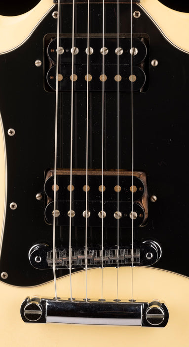 Pre Owned 2002 Gibson SG Special Vintage White Ebony Fingerboard With Case