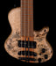 Mayones Cali4 Bass Black Limba Body 3A Poplar Top Natural Matt Finish
