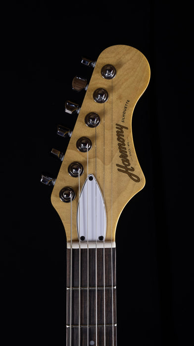 Harmony Limited Edition Silhouette Flame Maple Top Transparent Brown Electric Guitar
