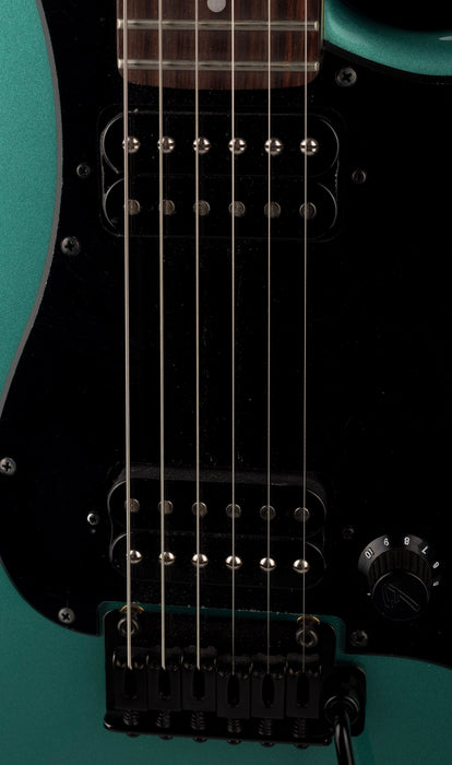 Used Fender Boxer Series Stratocaster HH Sherwood Green Metallic Electric Guitar With Gig Bag
