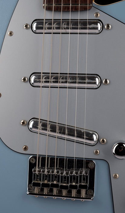 Pre Owned Reverend SPY Sky Blue Electric Guitar With Gig Bag