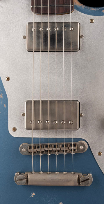 Fano Oltre Series JM6 Heavy Distress Pelham Blue with Gig Bag