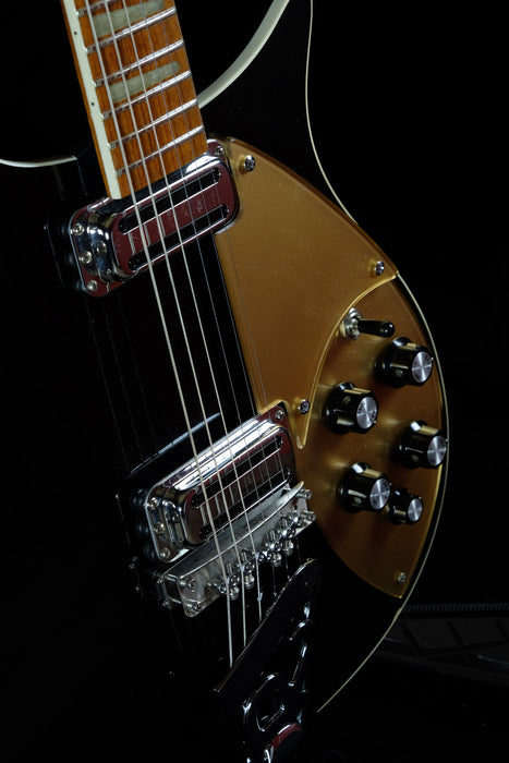 Used '96 Rickenbacker 620JG Jetglo Toaster Top Pickups Gold Guard Mastery Bridge OHSC