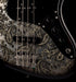 Pre Owned 2019 Fender Limited Edition Black Paisley Jazz Bass w/ Gig Bag Made in Japan