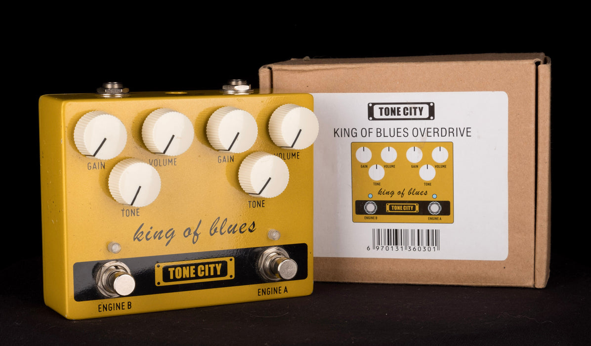 Used Tone City King of Blues Guitar Effect Pedal With Box