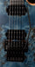 Mayones Duvell Elite Pro 6 String 27" Baritone Satine Trans Aquamarine Electric Guitar With Case