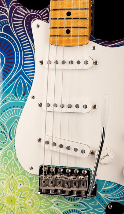Pre-Owned Fender Custom Shop Masterbuilt Greg Fessler Madison Roy "Mandala Burst" 1968 Stratocaster