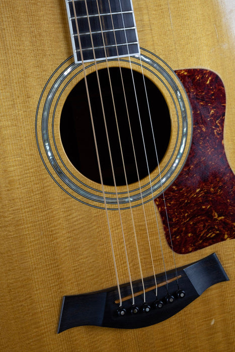 Vintage 1989 Taylor 815 Jumbo Acoustic Natural With OHSC