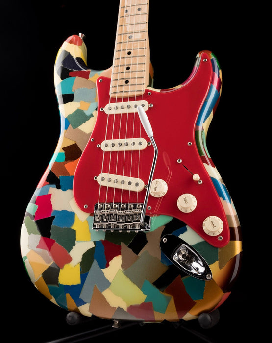 Pre-Owned Fender Custom Shop Masterbuilt Dale Wilson Active Clown Patch Strat Electric Guitar