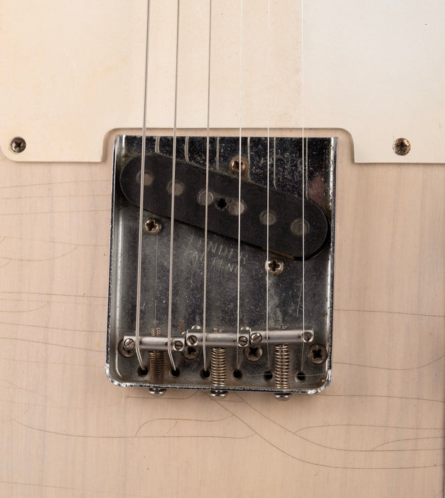 Vintage 1958 Fender Esquire White Blonde With Case