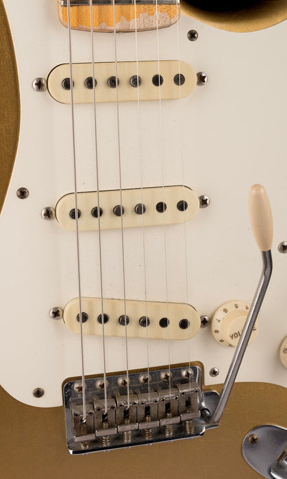 Pre Owned 2017 Fender Custom Shop '57 Stratocaster HLE GOLD With OHSC