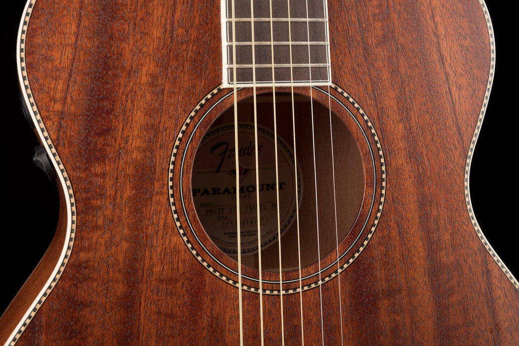 Pre-Owned Fender Paramount PM-TE Travel All Mahogany with OHSC