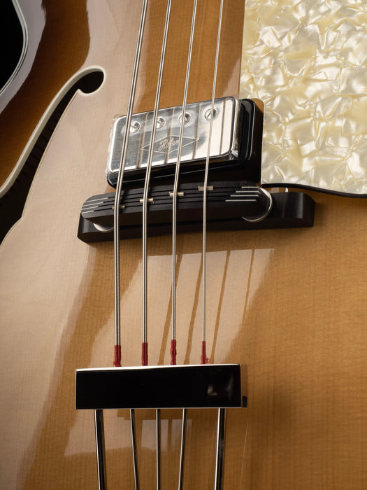 Hofner H500/5 "Reeperbahn" Bass Sunburst Made in Germany With Case