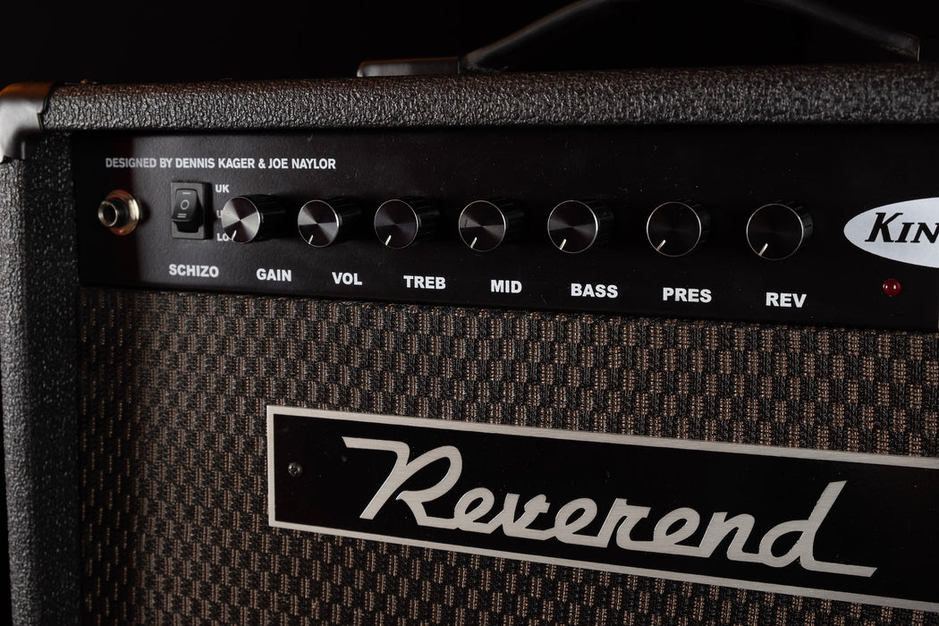 Used '04 Reverend Kingsnake 60-20 1x12 Combo 6L6 Tube Guitar Amp With Cover 1 of 300 Made!!