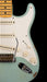 vFender Custom Shop 1957 Stratocaster Relic Faded Aged Daphne Blue Electric Guitar