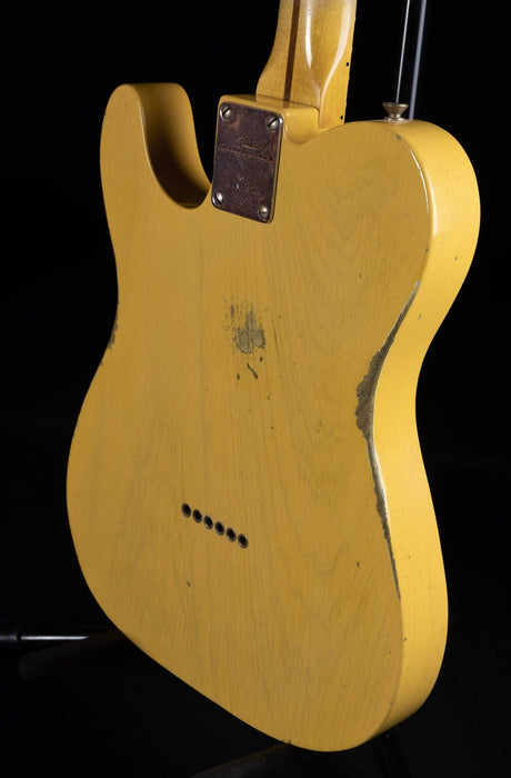 Used 2015 20th Anniversary Relic Nocaster Maple Fingerboard Nocaster Blonde With OHSC