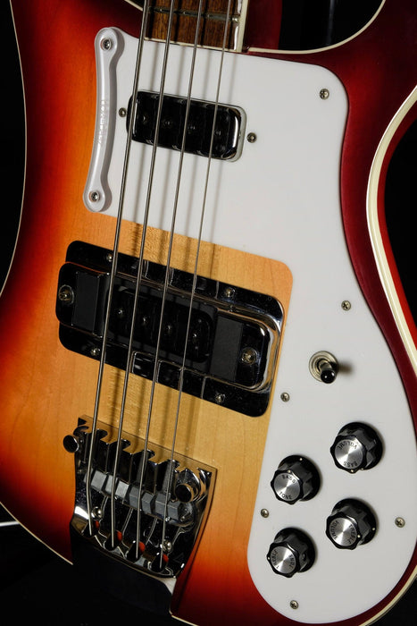 Used 2014 Rickenbacker 4003 Stereo Bass Guitar FireGlo with OHSC