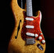 Fender Custom Shop Artisan Thinline Stratocaster Roasted Ash Body Spalted Maple Top Aged Natural