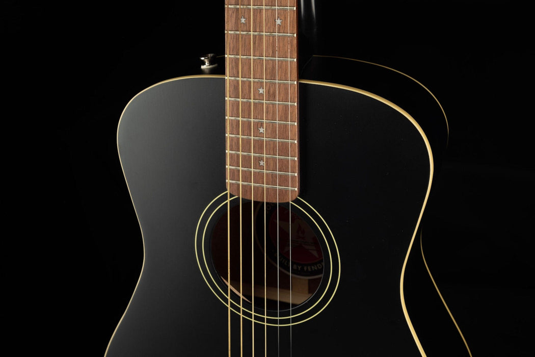 Used Fender Joe Strummer Campfire Acoustic Black with Gig Bag
