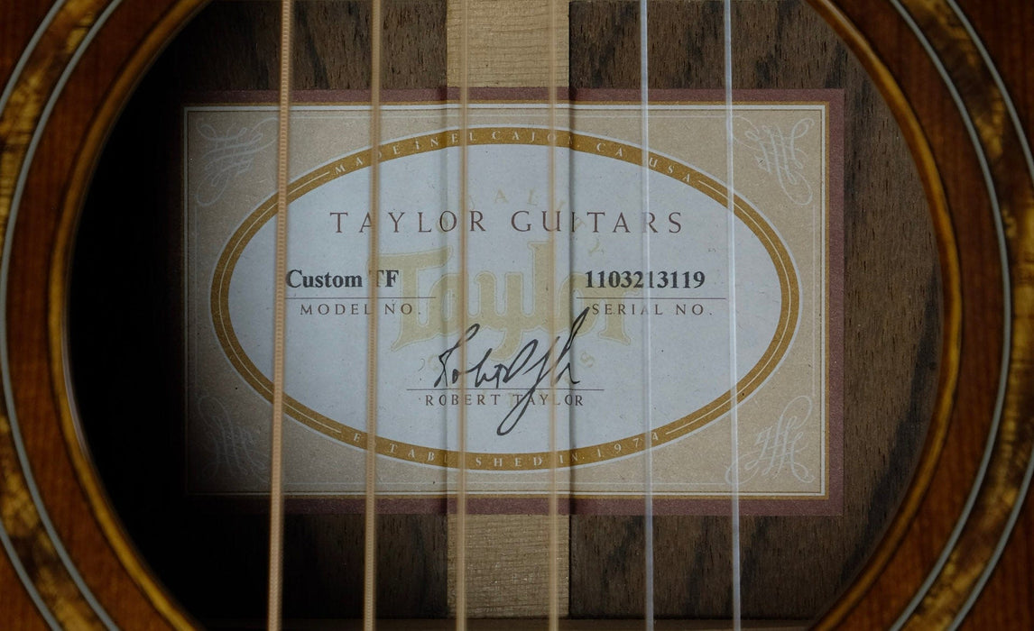 Pre-owned Taylor Custom TF Grand Concert With OHSC