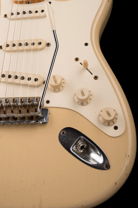 Pre Owned 2009 Fender Custom Shop ‘56 Relic Stratocaster Desert Sand Maple Neck With OHSC