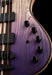 Mayones Viking 4 String Bass Guitar Dirty Ash Purple Horizon