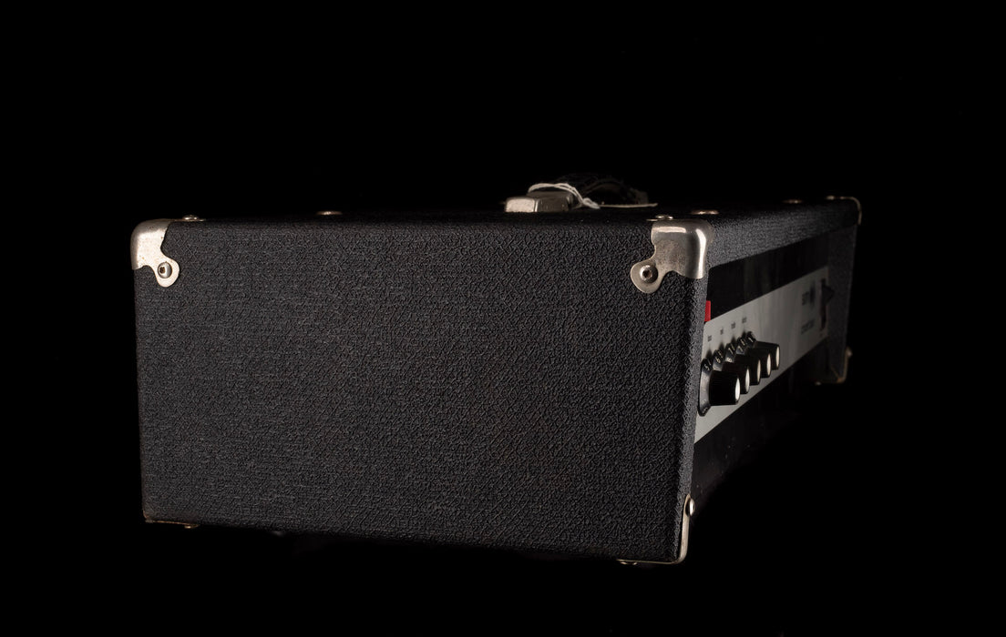Pre Owned 1970's Sunn Concert 300-Watt  4-Ohm Black Bass Amp Head With Cover