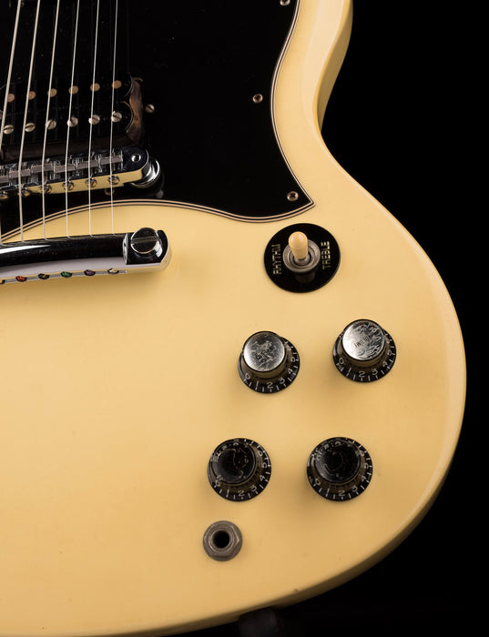 Pre Owned 2002 Gibson SG Special Vintage White Ebony Fingerboard With Case