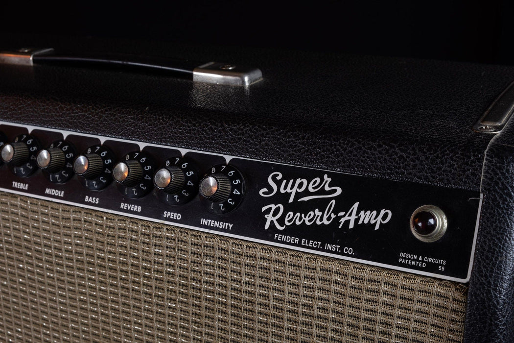 Vintage 1965 Fender 4x10  Blackface Super Reverb Amp