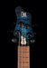 Mayones Cali4 Bass Mahogany Body 3A Flame Maple Top Trans Blue