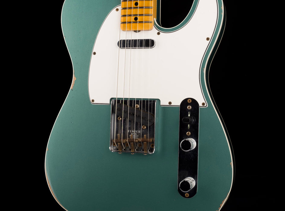 Fender Custom Shop 1965 Telecaster Custom Relic Faded Aged Sherwood Green Metallic