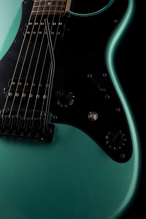 Used Fender Boxer Series Stratocaster HH Sherwood Green Metallic Electric Guitar With Gig Bag