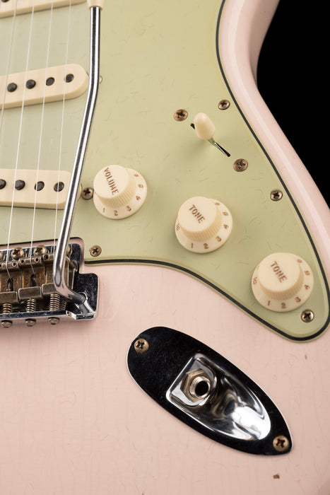 Fender Custom Shop 1960 Stratocaster Journeyman Relic Super Faded Aged Shell Pink