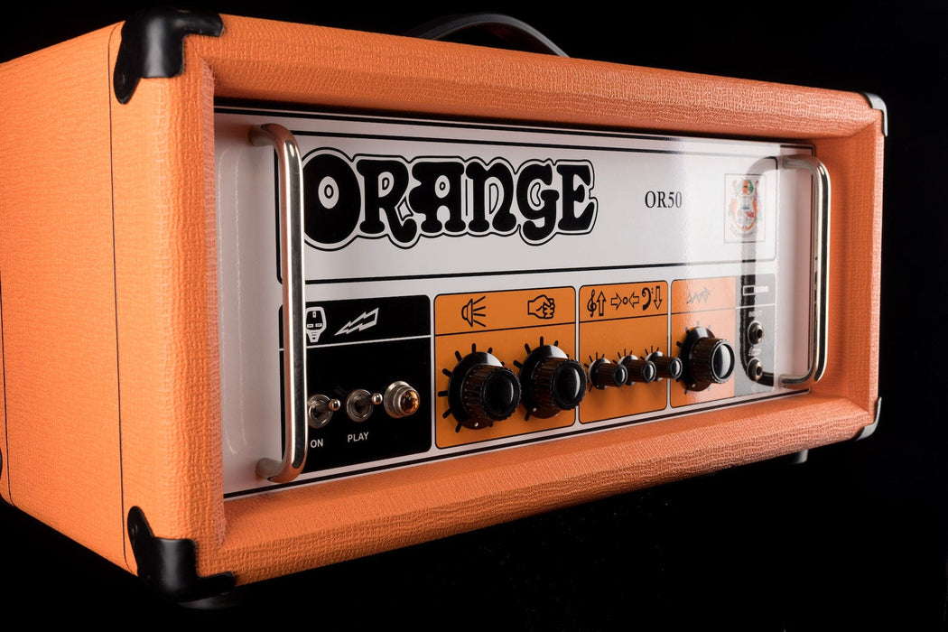 Used Orange OR50H Guitar Amplifier Head with Road Case