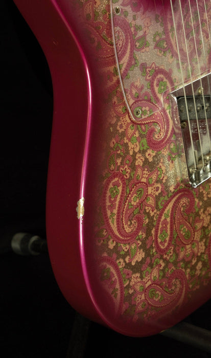 Pre-Owned 2004 Fender Custom Shop Relic '69 Pink Paisley Telecaster With OHSC