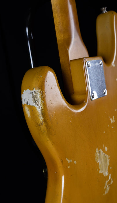 Fender Custom Shop Masterbuilt Vincent Van Trigt 1963 Precision Bass Heavy Relic Aged Olympic White With Case