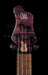 Mayones Cali4 Flame Maple Top Custom Color Trans Purple Matt Finish with Case