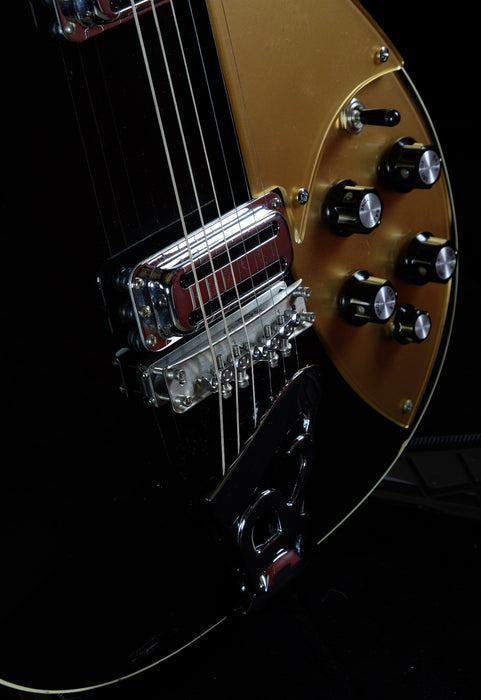 Used '96 Rickenbacker 620JG Jetglo Toaster Top Pickups Gold Guard Mastery Bridge OHSC