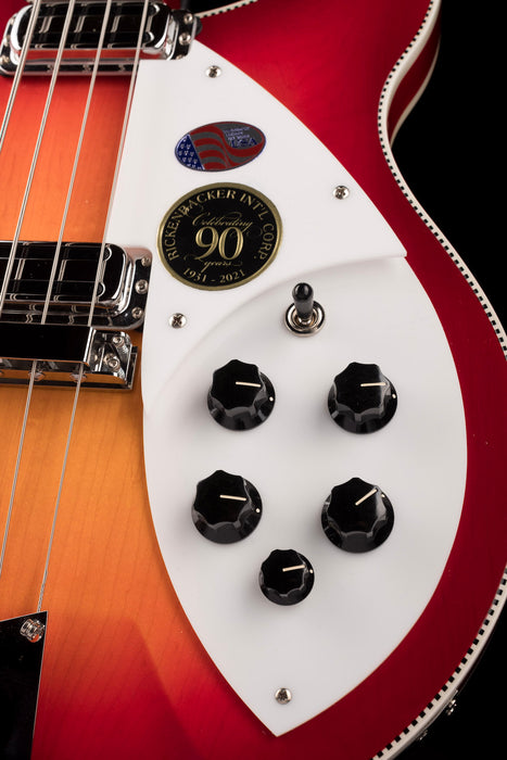 Rickenbacker 90th Anniversary Limited Edition 4005XC AFG Amber FireGlo Semi Hollow