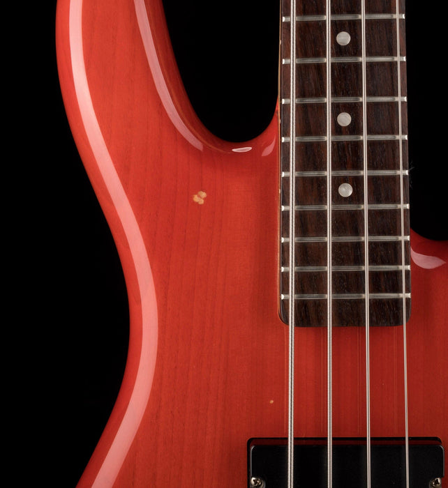 Used Spector NS-2002B Bass Trans Red with Gig Bag