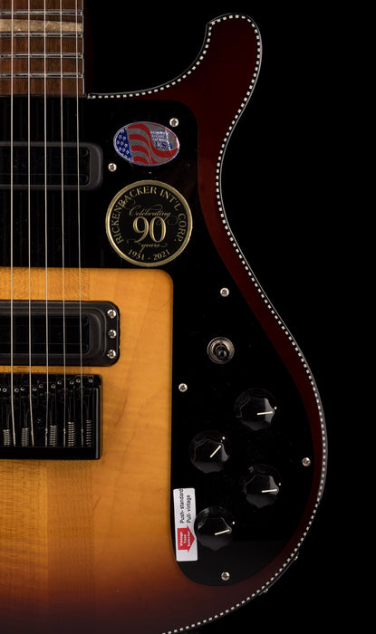 Rickenbacker Limited Edition 90th Anniversary 480XC TBG TobaccoGlo Guitar In Stock!!