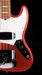 Used 2010 Fender 50th Anniversary Jazz Bass Candy Apple Red with OHSC