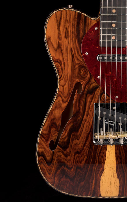 Fender Custom Shop Artisan Cocobolo Thinline Telecaster NOS Shellac Amber