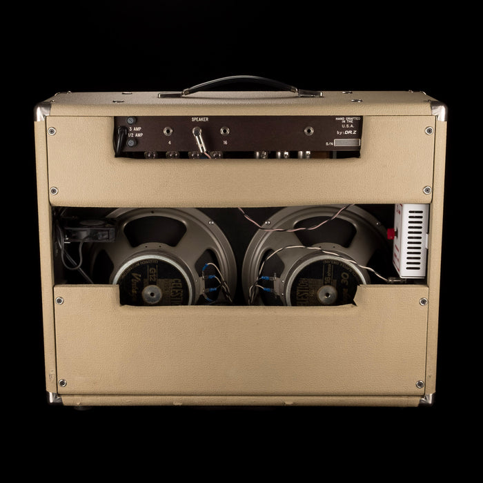 Pre Owned 1999 Dr. Z Prescription 2x12" Guitar Amp Combo With Bakelite Attenuator Blonde